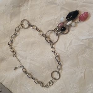 Lia Sophia Rise Quartz and Glass Bead Necklace